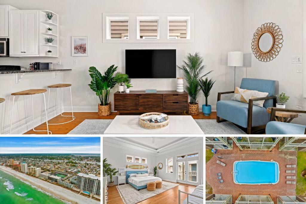 Crescent Moon Palace - A Luxury Home With Pool, Parking, Just Steps To The Beach Panama City Beach Zewnętrze zdjęcie