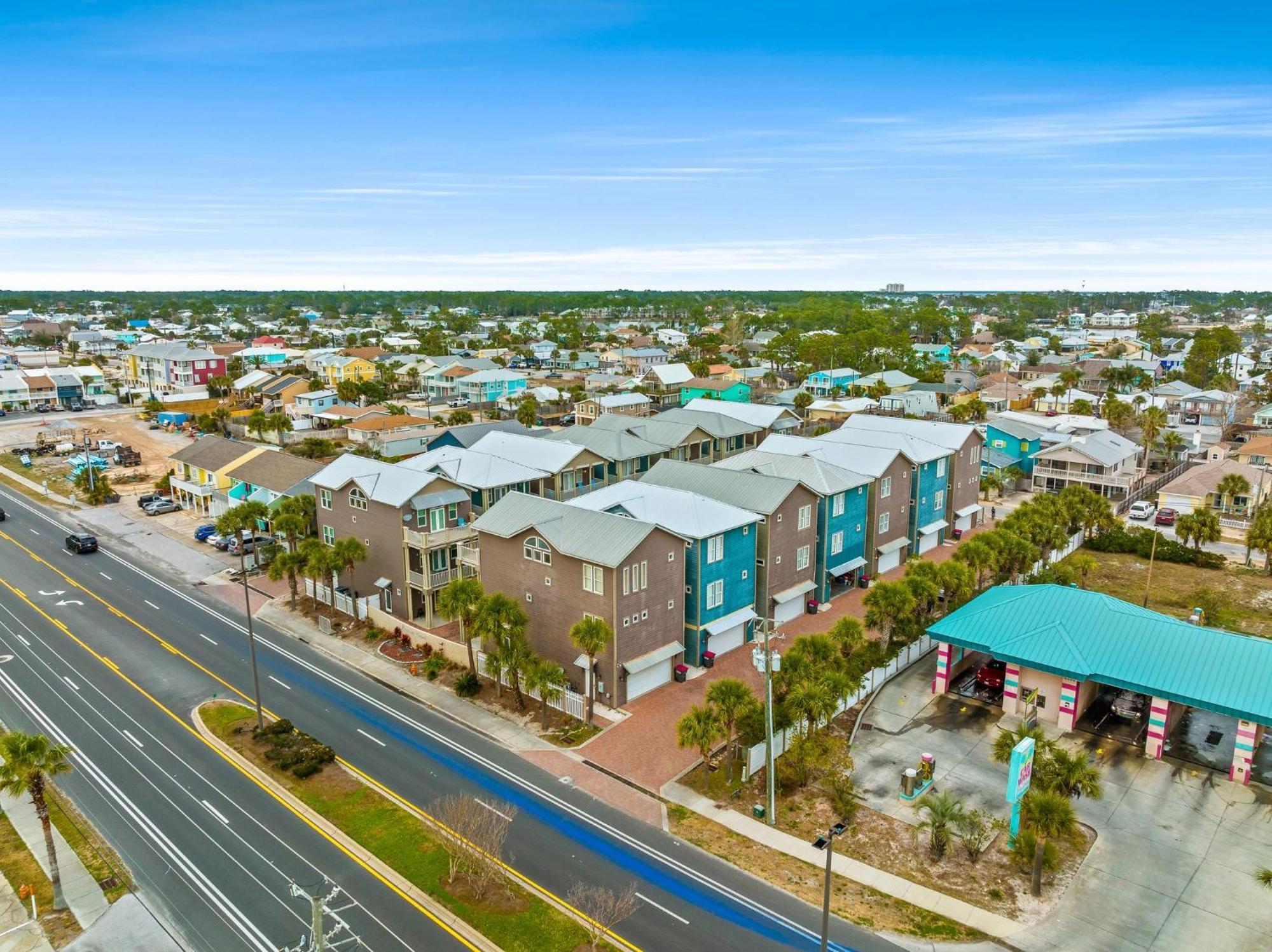 Crescent Moon Palace - A Luxury Home With Pool, Parking, Just Steps To The Beach Panama City Beach Zewnętrze zdjęcie