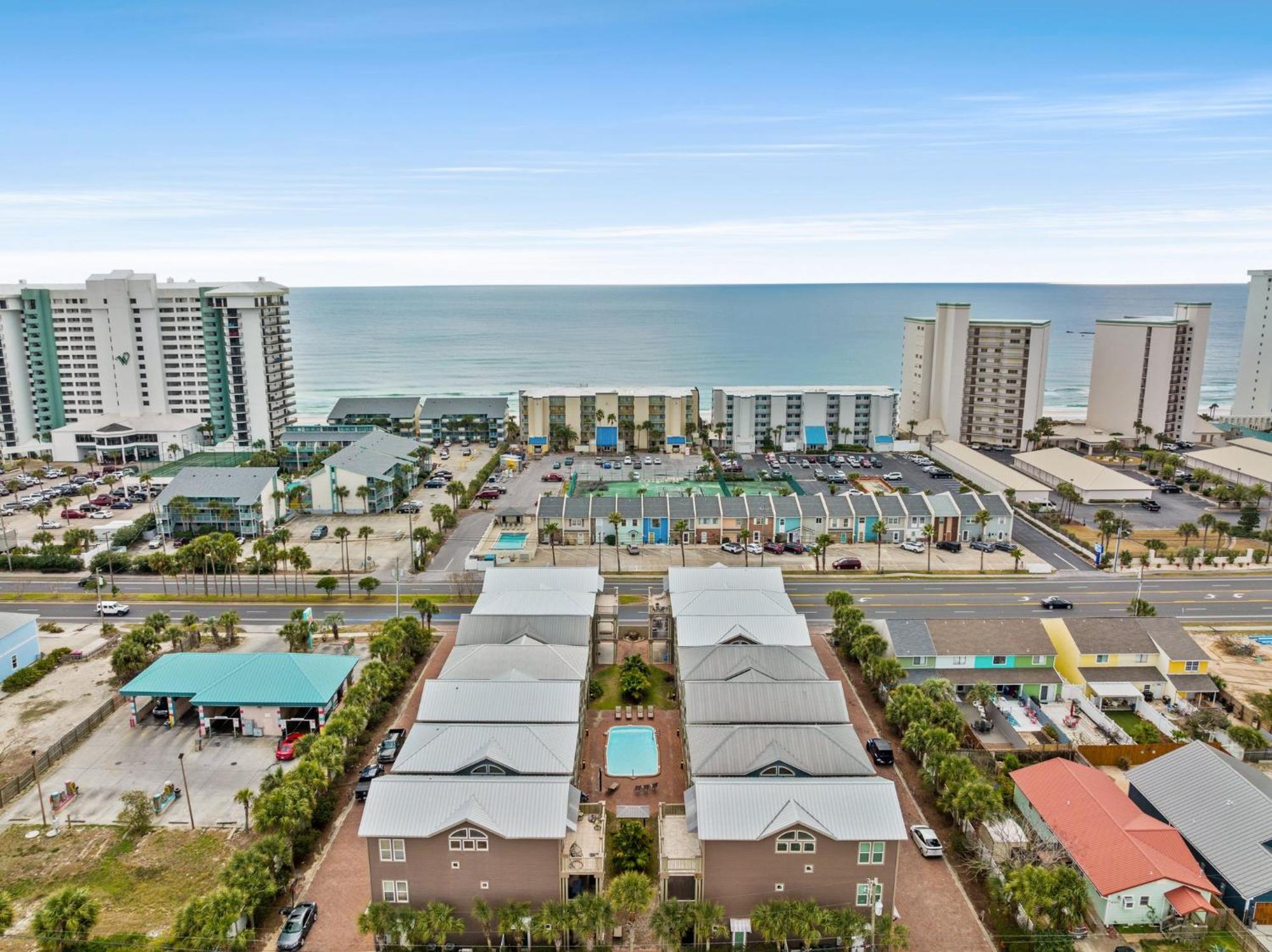Crescent Moon Palace - A Luxury Home With Pool, Parking, Just Steps To The Beach Panama City Beach Zewnętrze zdjęcie