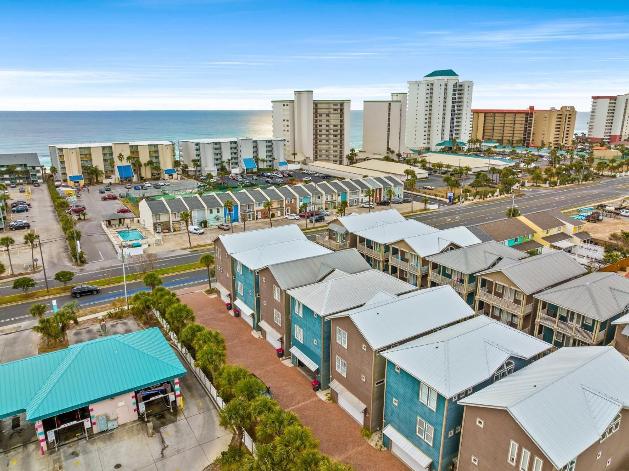 Crescent Moon Palace - A Luxury Home With Pool, Parking, Just Steps To The Beach Panama City Beach Zewnętrze zdjęcie