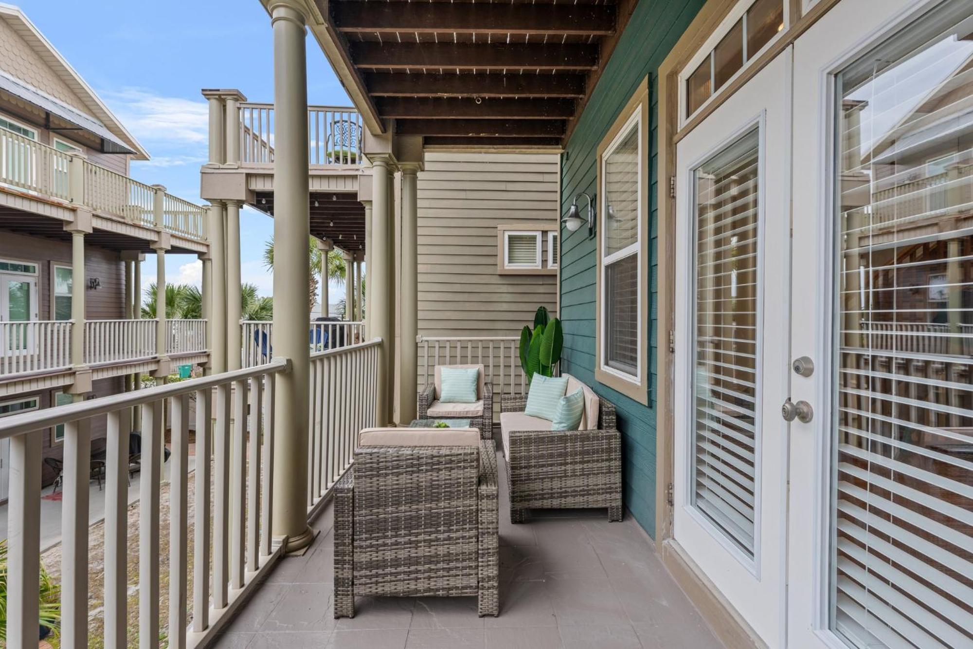 Crescent Moon Palace - A Luxury Home With Pool, Parking, Just Steps To The Beach Panama City Beach Zewnętrze zdjęcie